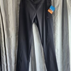Columbia Fleece Lined Black Active Fit Pants